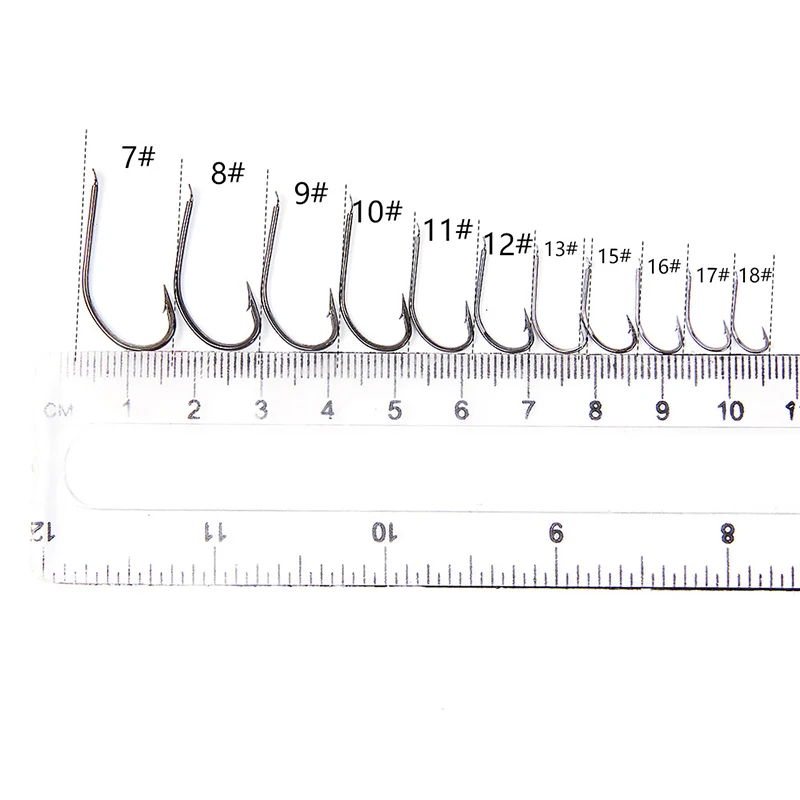100 шт. рыболовные крючки из высокоуглеродистой стали, колючий крючок, Мягкая приманка, рыболовные приманки, рыболовные крючки из высокоуглеродистой стали, есть колючий крючок, рыболовный крючок