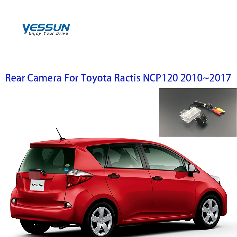 

Yessun Special Car Rear View Reverse backup Camera rearview parking For Toyota Ractis NCP120 2010~2017