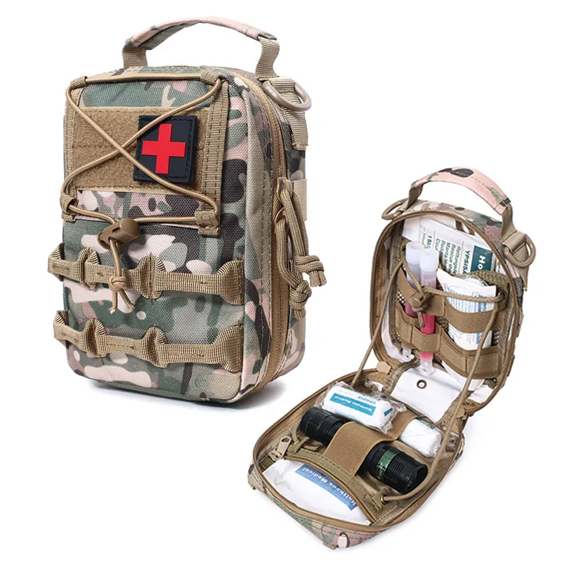 Tactical Molle EDC Pouch Military Medical First Aid Kit Bag Pouch Waist