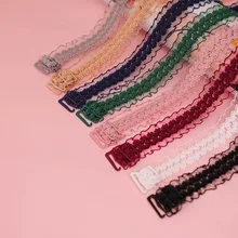 Новинка,, женский эластичный бюстгальтер на бретельках, вязанный крючком, цветочный кружевной бюстгальтер на бретельках, регулируемые лямки для свадебной вечеринки