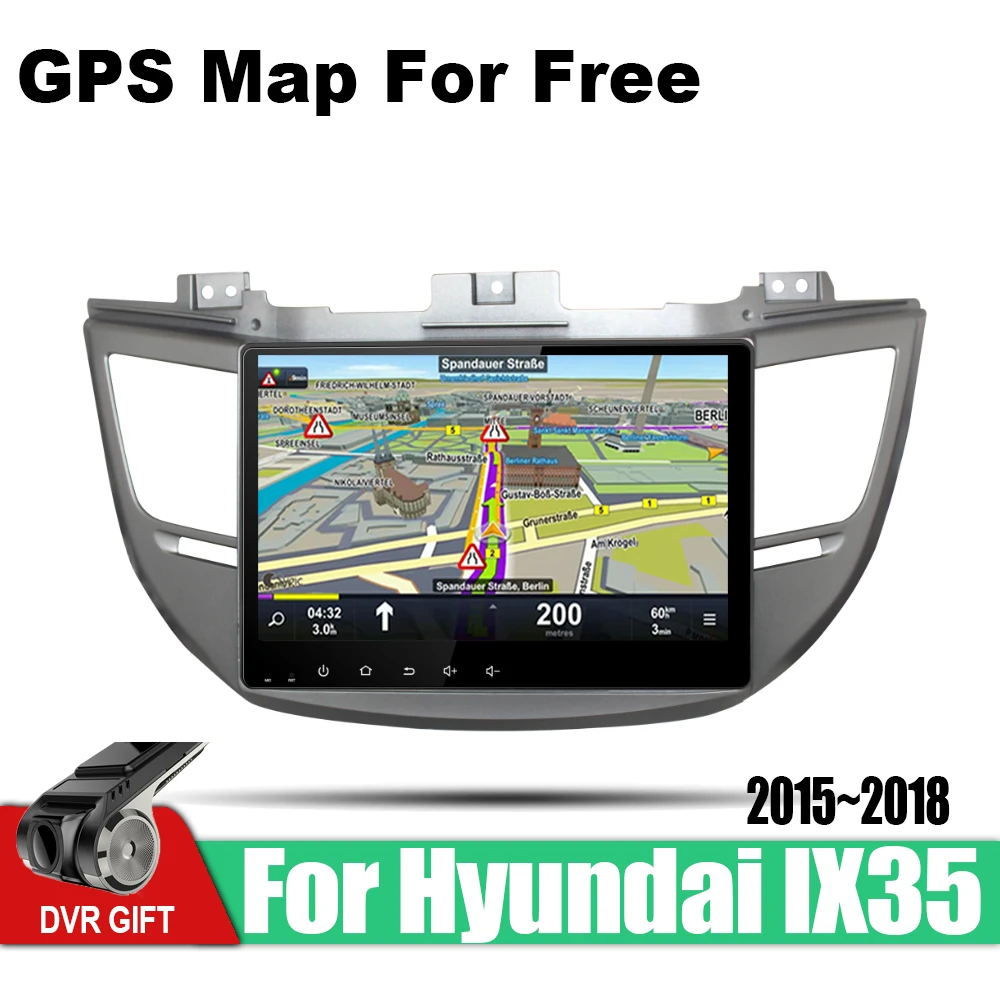 ZaiXi Android автомобильный gps; Мультимедийный проигрыватель для hyundai IX35 Tucson~ автомобильный навигатор Радио Видео Аудио Автомобильный плеер WiFi