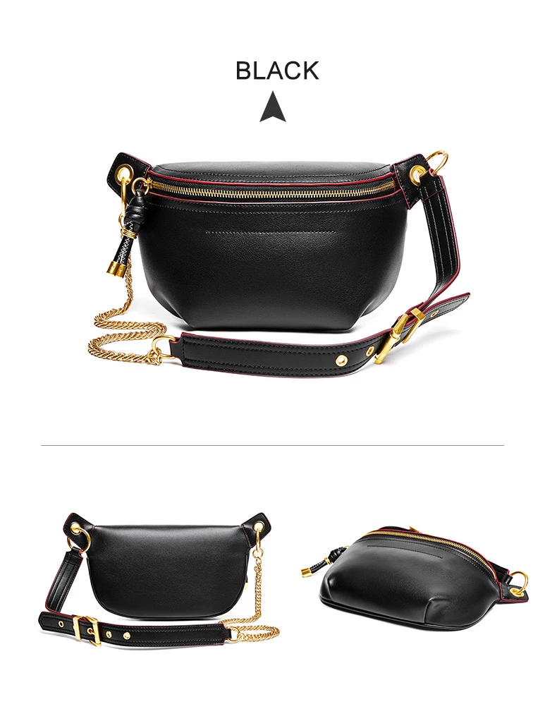 Luxy Moon Leather Crossbody Fanny Pack Belt Bags For Women