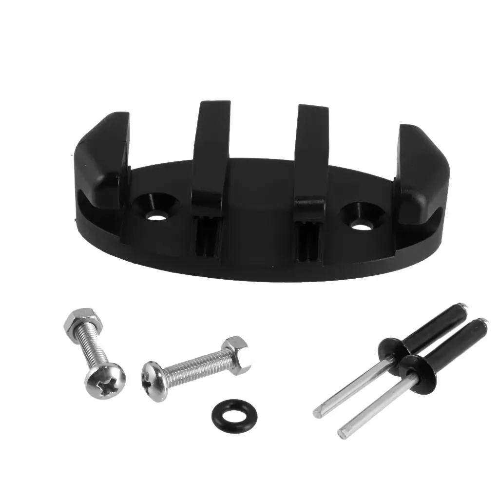 Blk зигзаг стопор для якоря для каяк каноэ лодка колода морской рыбалки аксессуар