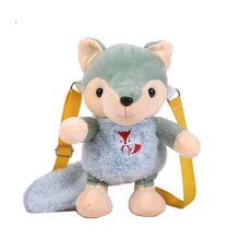 Плюшевая мультяшная сумка с животными для детей, девочек, милая игрушка с мышкой, сумки через плечо, сумочка для девочек, сумочка для детей, детские сумки через плечо