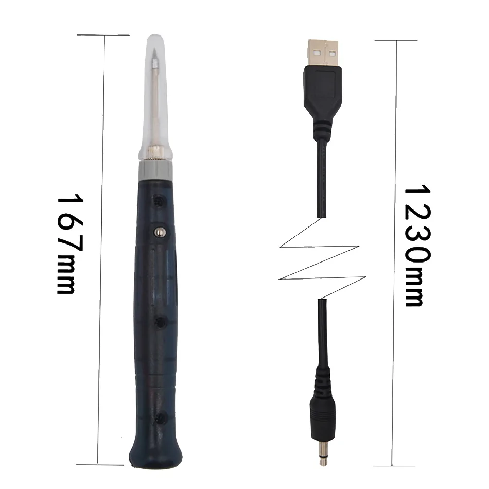 5 V 8 Вт зарядка через usb паяльники паяльник для подключения к беспроводной мини портативный паяльник с