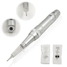 Лучшее качество, dermografo, белая машинка для татуировки бровей, Перманентный макияж, ручка для татуировки, перезаряжаемый пистолет для татуировки, микропигментацион