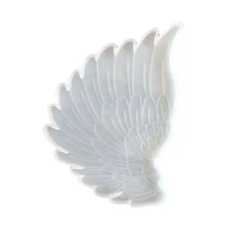 

2020 New 2Pc Wing Coaster Resin Mold Puzzle Teacup Bowl Mat Trays Silicone Mold Art Craft