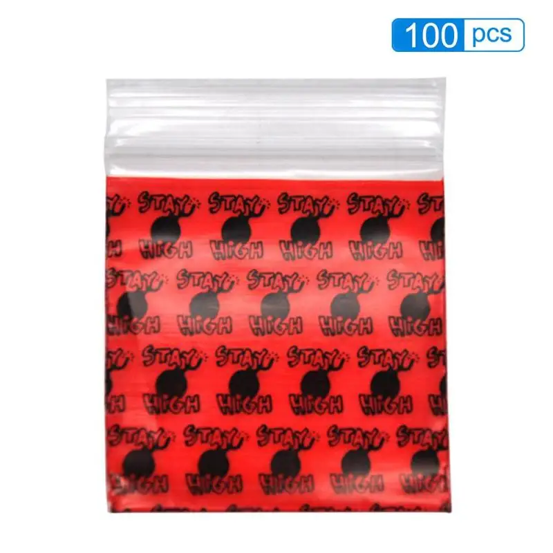 100pcs Dust-proof OPP Sealed Bags Tobacco Tablet Storage Bag Tea Leaf Pouch Self Adhesive Seal Plastic Packaging | Дом и сад