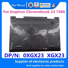 Бренд MAD DRAGON, новая нижняя крышка для ноутбука, задняя крышка для Dell Inspiron Chromebook 14 2в1 7486 ITA 0XGX23 XGX23
