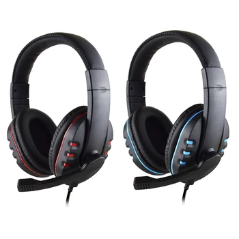 

NEW Professional Gaming Headset Voice Control Comfortable Wearing Wired HI-FI Sound Quality Headphone For PS4 PC #ET1