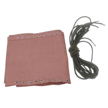 

Tessforest Fabric Cloth Replacement for Chairs Garden Patio Folding Leisure Recliners 160x43cm (4 Laces Included, Coffee)