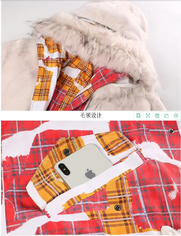 Parka Down Cotton Coat Female Jacket Winter Jacket Women Clothes Korean Parkas Warm Tops Manteau Femme Hiver ZT4638