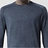 Men 100% Merino Wool sport T shirt Jersey Base Layer Long Sleeve Midweight Top Out door Warm Thermal Clothes Shirt ► Photo 3/6