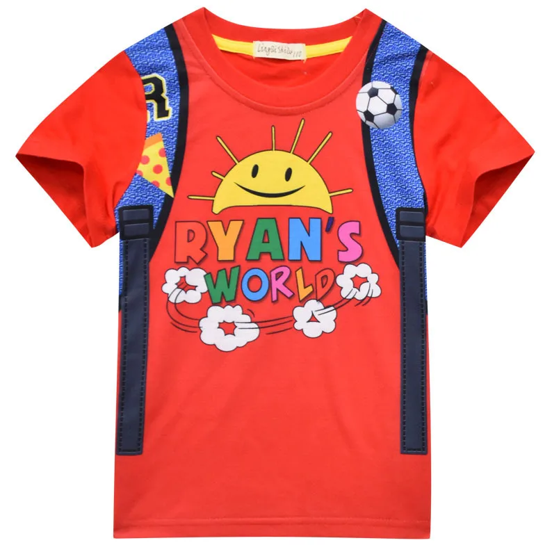 KID'S T-shirt Ryan Toys Review New Style CHILDREN'S Short-sleeved T-shirt T8453