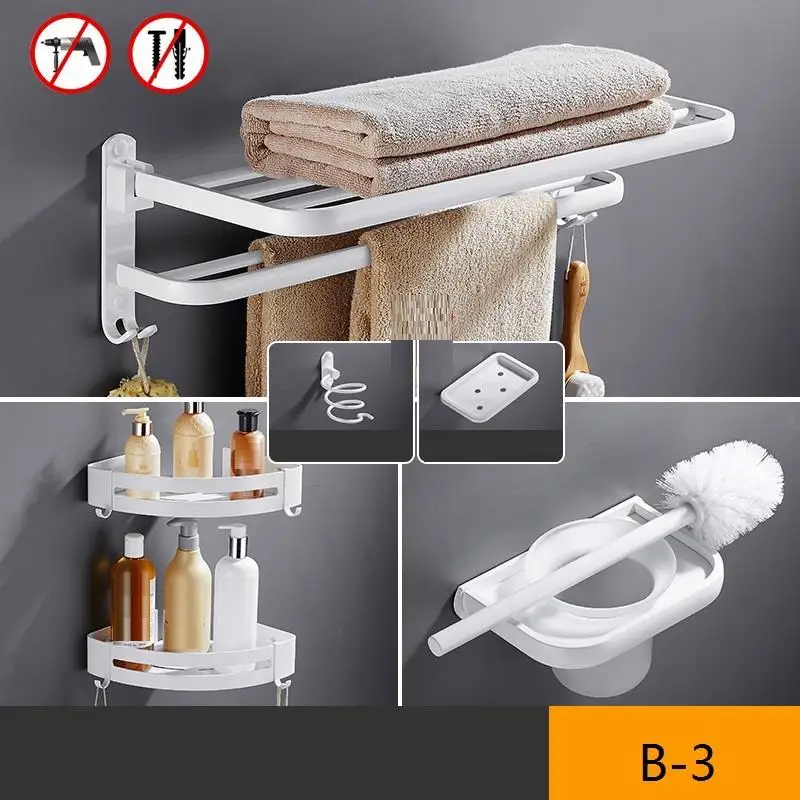 Meuble аксессуар Bagno Banyo шкаф Lazienka Estante Banheiro душ Salle De Bain полки Ванная комната настенная полка - Цвет: Number 12