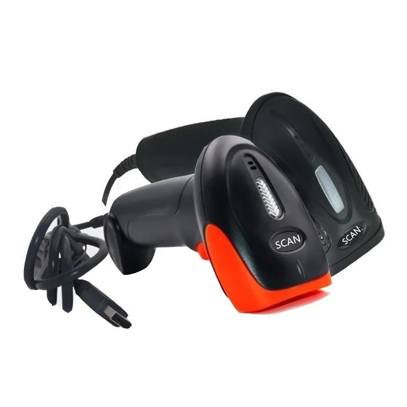 Techlogic Barcode Scanner USB Wired Bar Code Reader 1D 2D CCD Image QR PDF417 Data Matrix Data Collecter