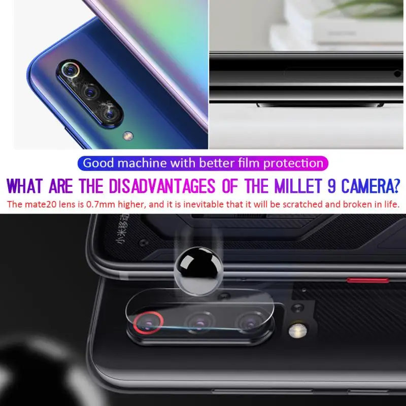 Закаленное стекло для Xiaomi 9 SE Redmi Note 7 Pro Защитное экрана объектива камеры и
