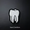 HAND TOOTH Badges Embroidery Applique Ironing Sewing Supplies Decorative Patches For Clothing ► Photo 3/6