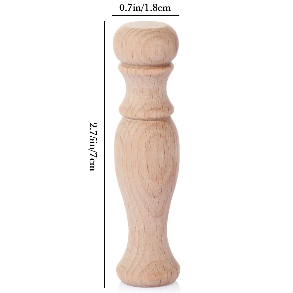 Vintage European-Style Solid Wood Carved Furniture Legs - Decorative Home Accents