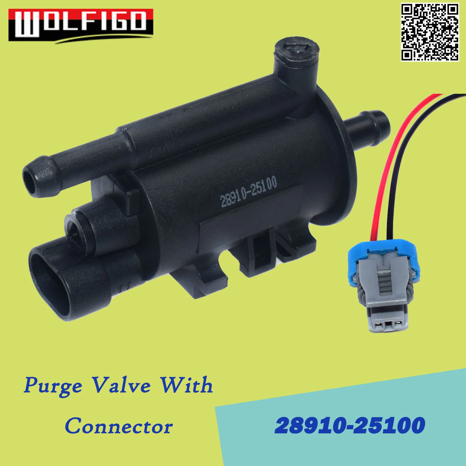 Hyundai & Kia Canister Purge Solenoid/Purge Valve W/ Electrical