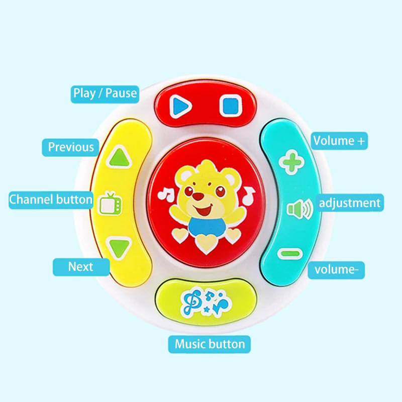 Новая детская музыкальная история мобильный телефон головоломка ТВ моделирование дистанционное управление раннего обучения игрушки подарок для детей