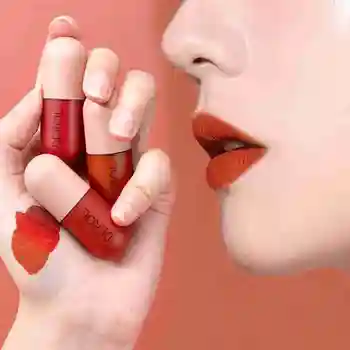 

3pcs/Set Velvet Matte Lipstick Long Lasting Waterproof Professional Makeup Full Easy To Wear Mini Capsule Lip Sticks Makeup