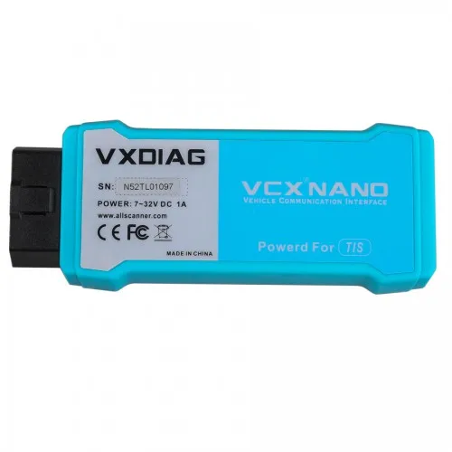 VXDIAG VCX NANO для Тойота сканер ТИС Techstream разъем V14 совместим с SAE J2534 wifi Версия Поддержка до года