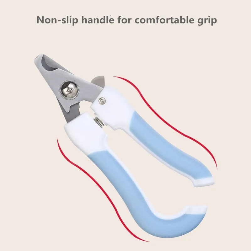 Pet Cat Dog Nail Clipper Cutter Stainless Steel Grooming Scissors Clippers Claw Nail Scissors with Lock Pet Supplies