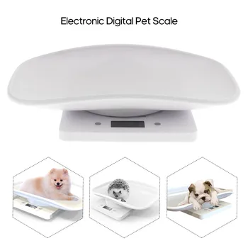 

Small Pet Scale Digital Portable Dog Cat Scale Electronic Kitchen Food Scale with LCD Display