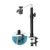 C-clamp Desktop Light Stand 360 Градусов Поворотная Шаровая Головка Регулируемый Алюминиевый Держатель с RGB LED Video Ring Light