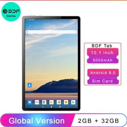 Tablette PC Android 10.1 de 9.0 pouces, avec processeur Octa Core SC9863A 64 bits, double réseau 4G AI, wi fi, type c, nouvel arrivage 