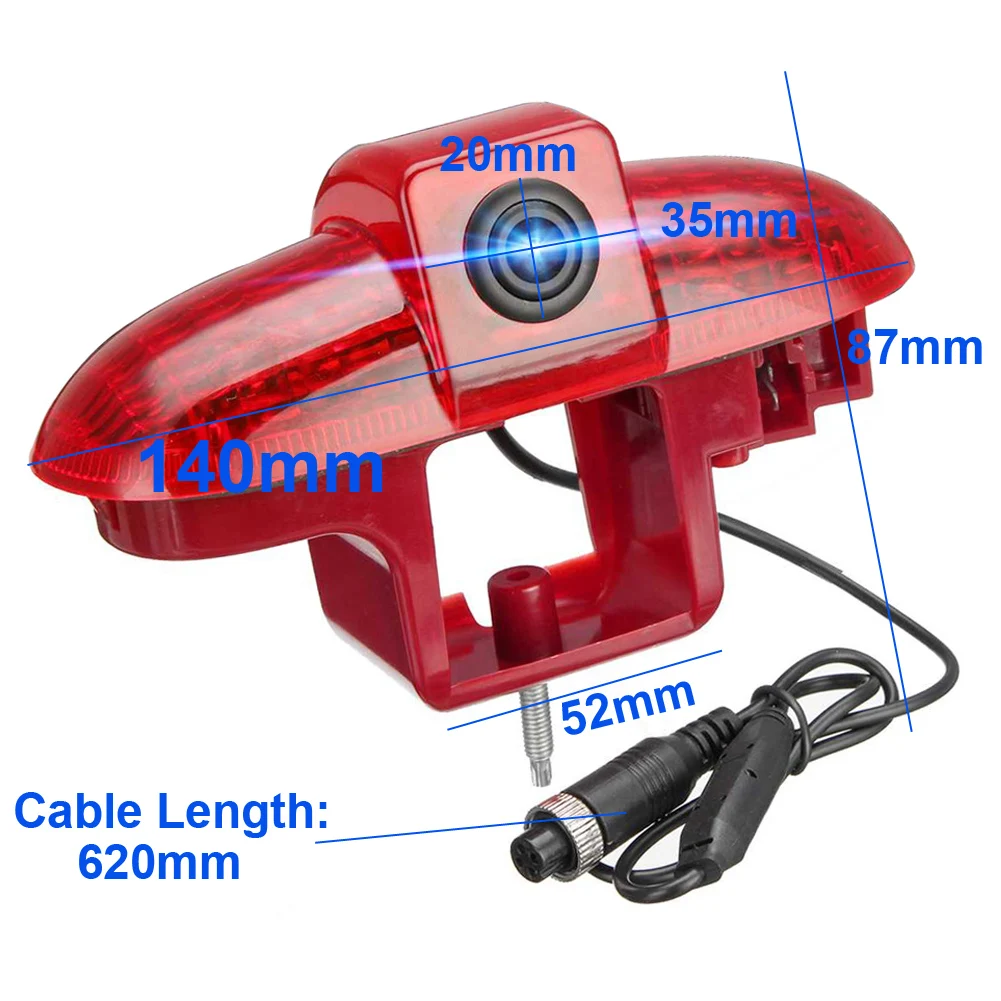 CCD HD автомобильная камера заднего вида задний фонарь со светодиодной подсветкой
