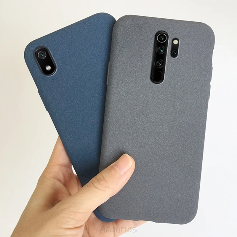 Матовый чехол для xiaomi redmi 8a 7a note 8t 8 7 6 5 4 3 pro 6a 5a 4x prime мягкий ТПУ накладка с защитой