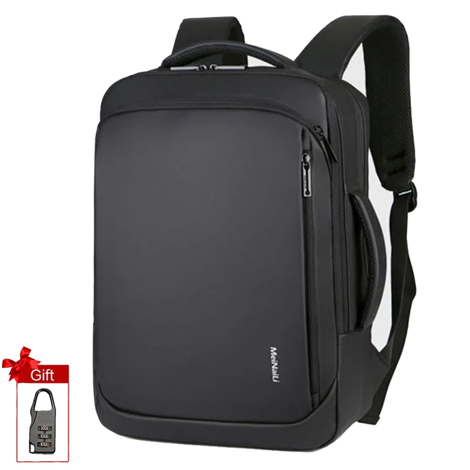  Notebook Backpack Travel Men Male Laptop Bags Pack Notebook 15.6 Inch Anti Theft Business Bagpack W