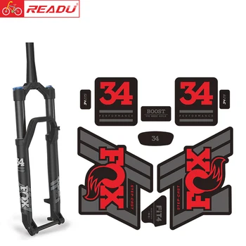 

2020 fox34 PERFORMANCE fork sticker fox float 34 mtb bike fork decal fox bicycle stickers