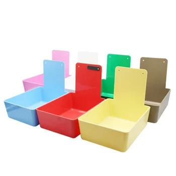 

Dental Lab Work Pans with Metal Clip 7 Pcs/Lot Laboratory Working Tray Plastic Durable Box