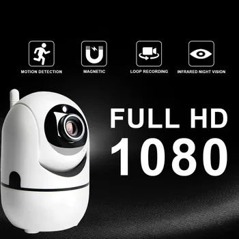 

Cute Wifi Auto Tracking Human Cloud Camera 1080P Wireless IP Camera Home Security Surveillance CCTV Network