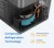 25L Автомобильный Холодильник 12V/24V 45W Компрессор Морозильник Портативный Автомобильный Холодильник Cool and Heat 2 Способа Зарядки для Домашнего Путешествия Кемпинг