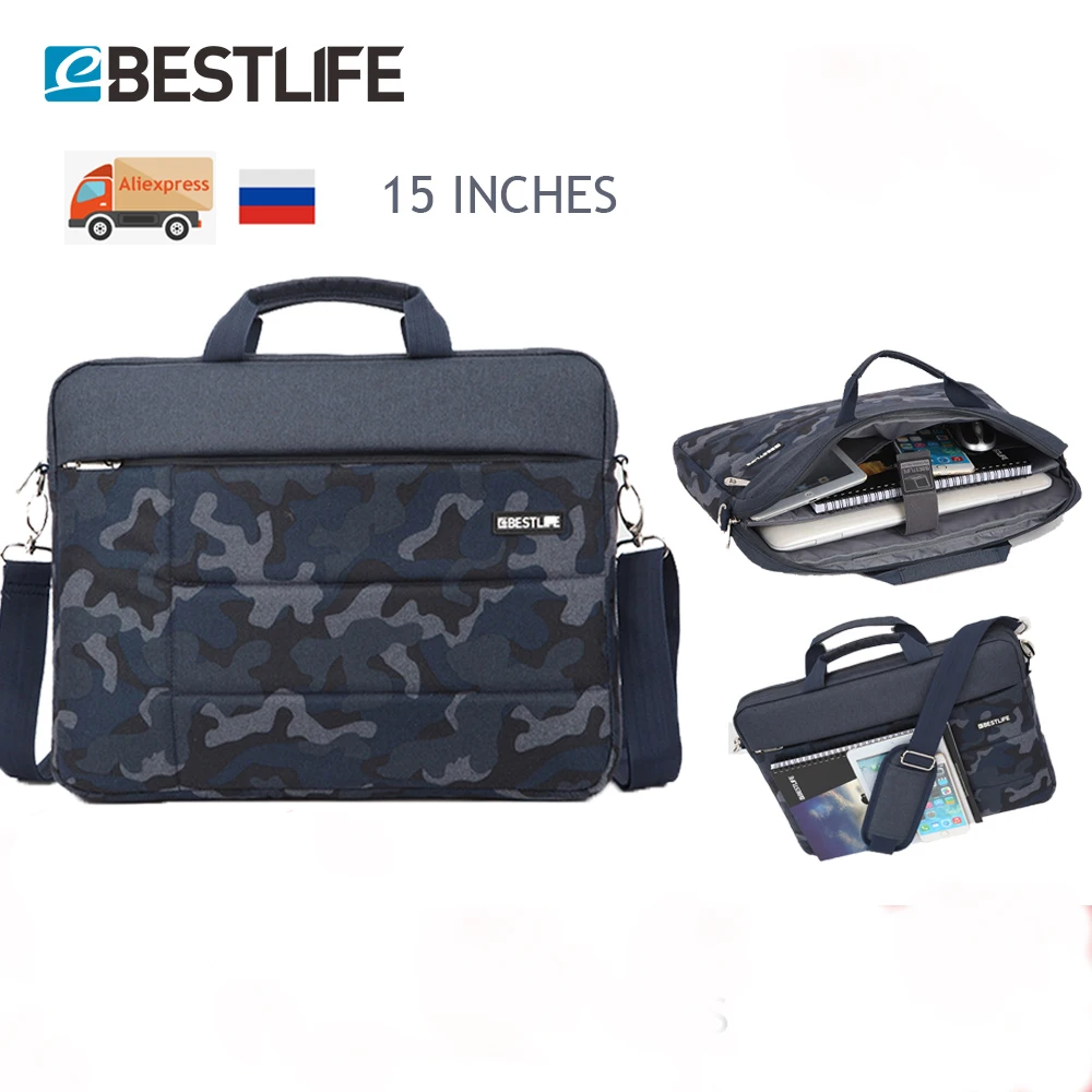 

BESTLIFE 15.6 " Men's Bag for Document Large Capacity Laptop Handbag Portable Travel Briefcase Bussiness Notebook Bag