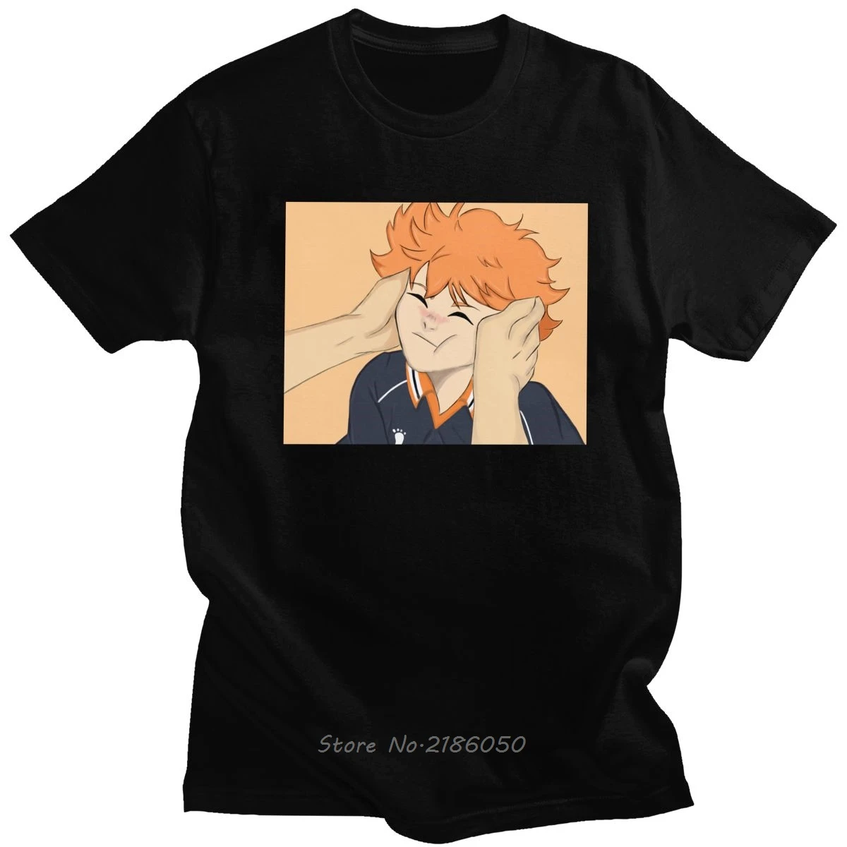 Крутые мужские футболки для волейбола из Аниме Haikyuu с короткими рукавами и