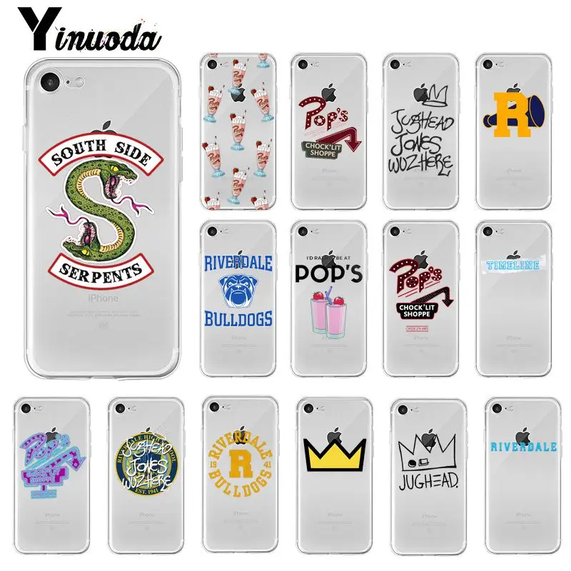 Yinuoda ривердейл ТВ южная сторона Serpents Coque Shell чехол для телефона iPhone 5 5Sx 6 7plus 8 8Plus X XS MAX XR Fundas Capa