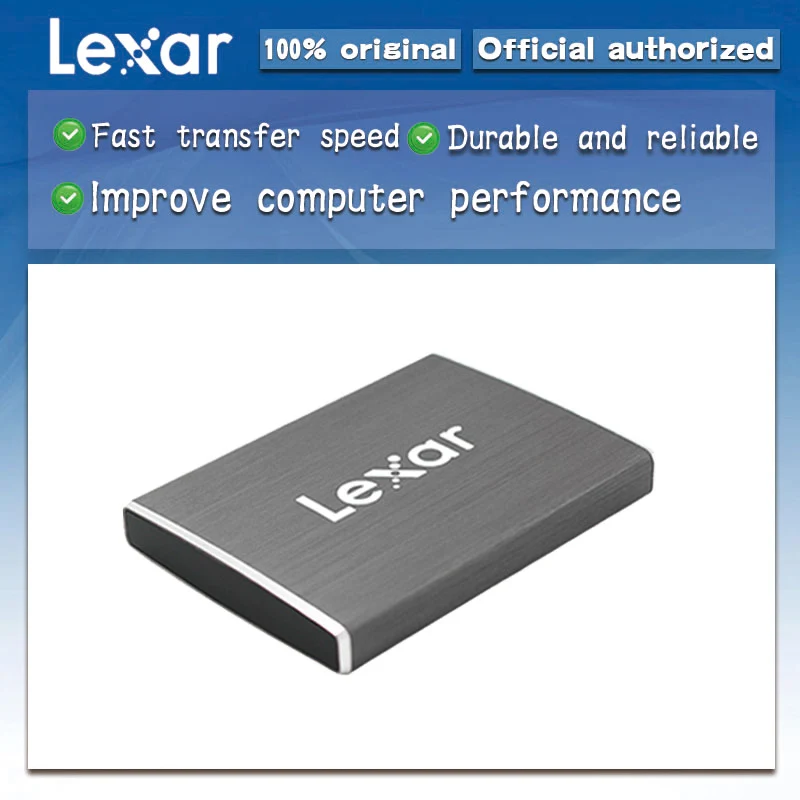 Lexar type-C USB 3,1 внешний ssd 512 ГБ Портативный твердотельный накопитель 240 ГБ внешний жесткий диск для планшета компьютера ноутбука