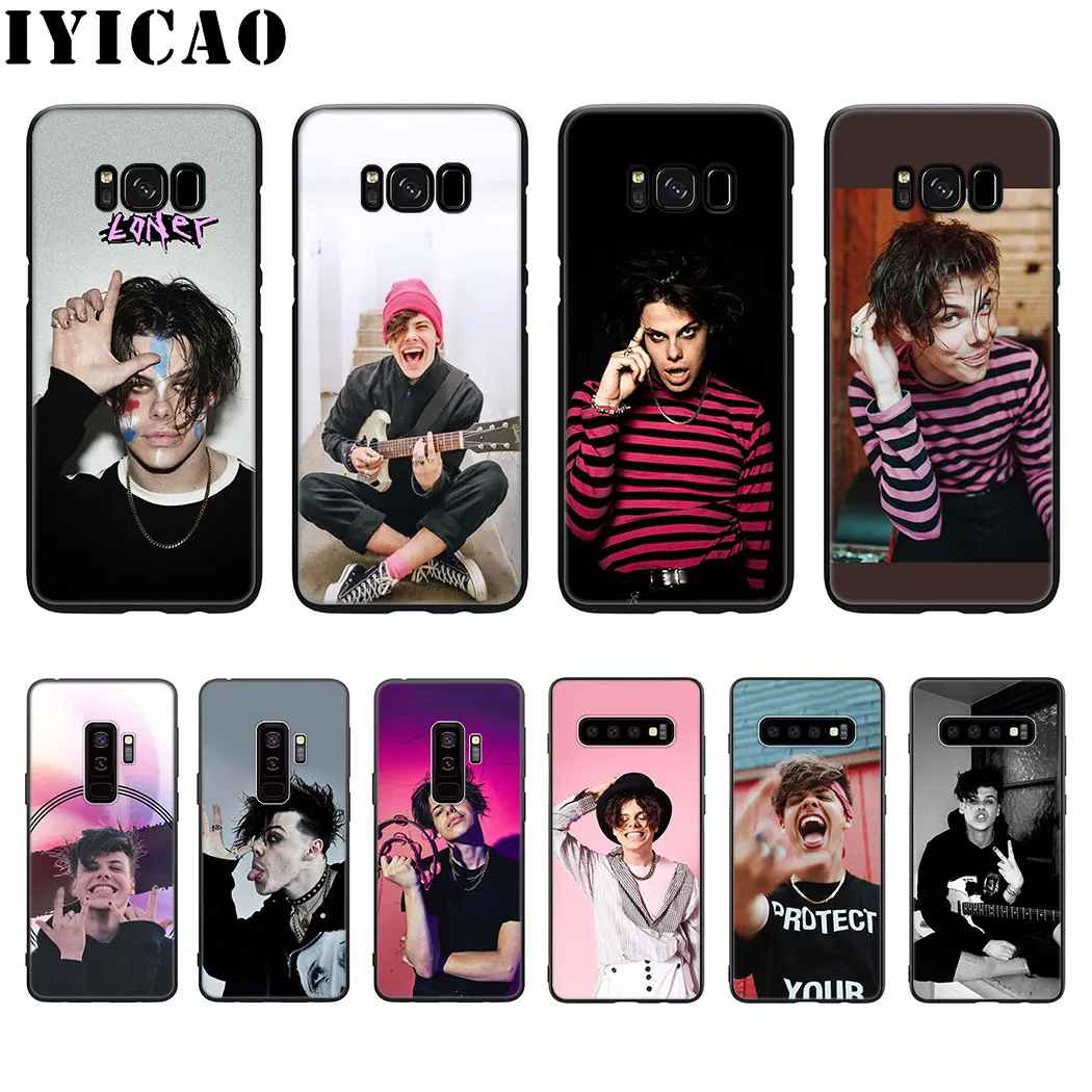 

IYICAO Yungblud Singer Soft Silicone Case for Samsung S10 S9 S8 Plus S10E S6 S7 Edge Phone Case