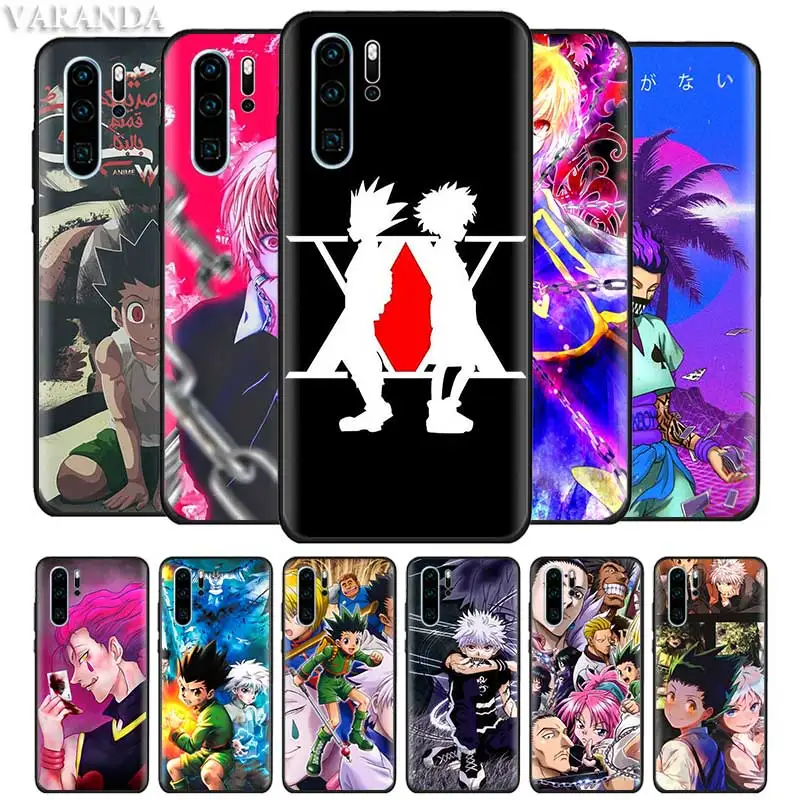 

Anime Hunter X Hunter Case for Huawei P30 P20 Pro P10 P9 Lite P Smart Plus 2019 Z Black Silicone Cover Coque Caso