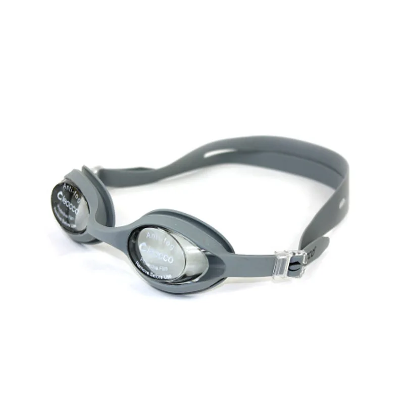 

Leacco Swimming Goggles Anti-fog Waterproof Transparent Goggles Men And Women with Plain Glass Silica Gel Comfortable Swimming G