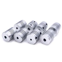 D19*L25 Aluminium flexible Jaw Shaft Coupling 5/8/6.35/8/10mm CNC Stepper Motor Coupler Encoders Engraving Machine 1