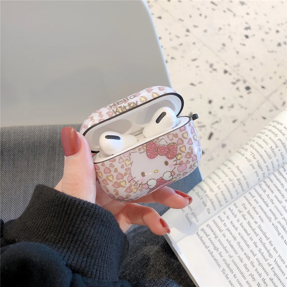 Чехол hello kitty Minna No Tabo Carabiner IMD Для Airpods pro, аксессуары, беспроводные Bluetooth наушники, Прекрасный защитный чехол - Цвет: B