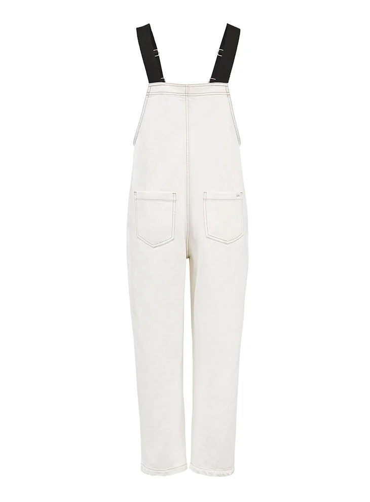 Vero Moda женский прямой джинсовый комбинезон Ins style Casul из чистого денима | 319364504