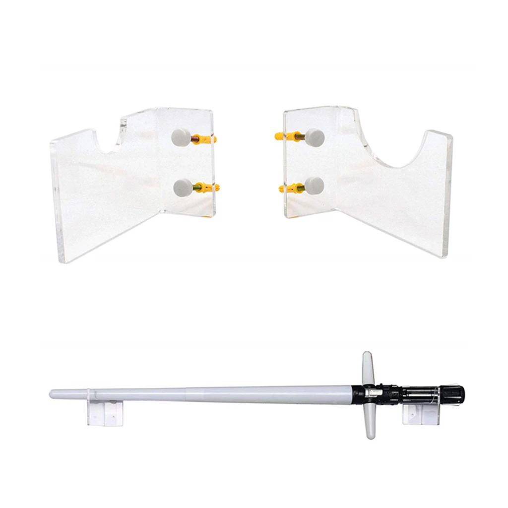 Multifunctional Display Stand Acrylic Display Rack for Lightsaber Shelf
