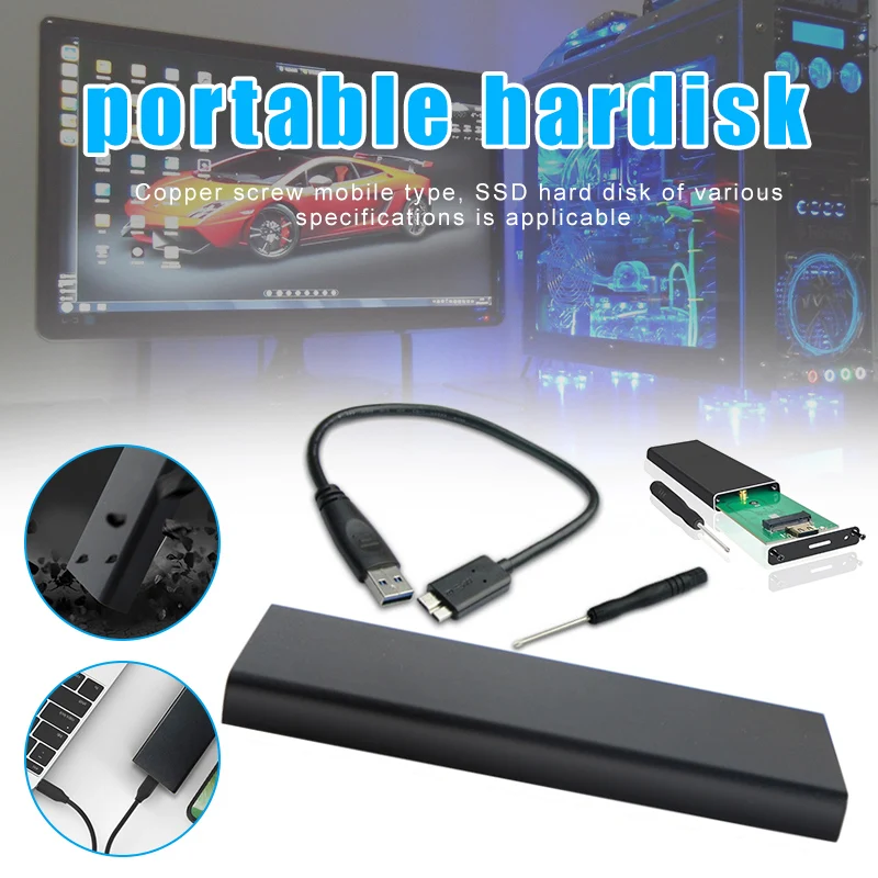 M.2 к USB Мобильный HDD Enclousure для 2 5 дюймового жесткого диска SATA X-Best |